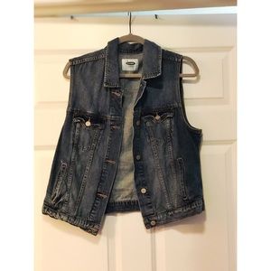 Denim Vest Size L